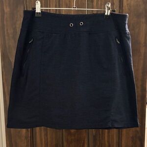 Tangerine Dark Blue Mini Skort